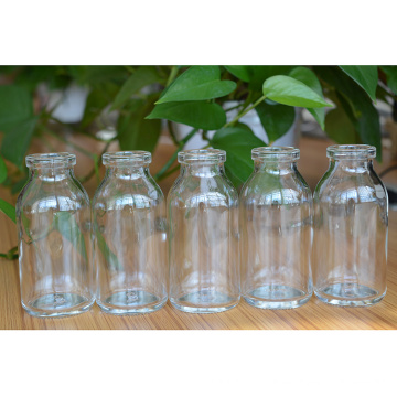 El proveedor de vidrio farmacéutico de 100 ml produce botellas de vidrio estériles